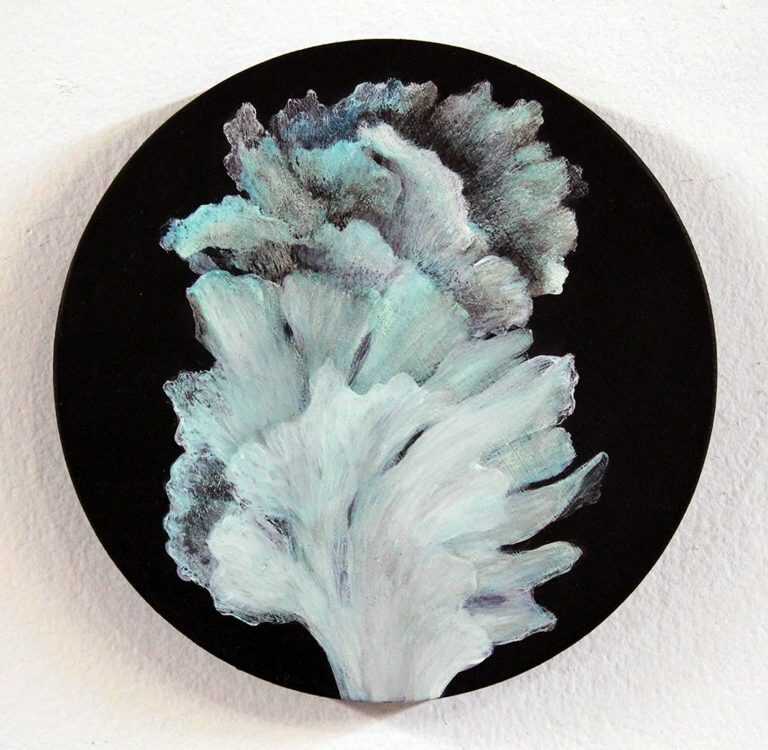 Drawing By Resa Blatman: Round Coral 2 At Childs Gallery
