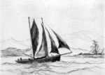 Print by Reynolds Beal: West Indian Trader, represented by Childs Gallery