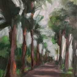 Painting by Robert Freeman: Aburi, available at Childs Gallery, Boston