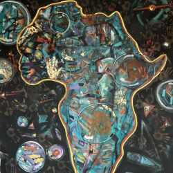Painting by Robert Freeman: Afrika, available at Childs Gallery, Boston