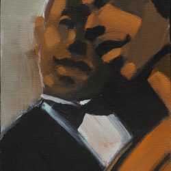 Painting by Robert Freeman: Couples, available at Childs Gallery, Boston