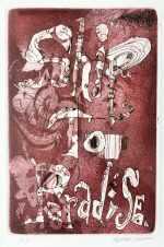 Print by Robert S. Neuman: Ship to Paradise (Title Page), available at Childs Gallery, Boston