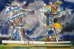Mixed Media by Robert S. Neuman: Study for Monument to No One in Particular No. 5, available at Childs Gallery, Boston