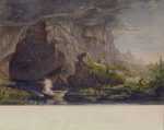 Print by Robert, and M. Ensing Muller Hinshelwood: Voyage of Life, Childhood [after Thomas Cole, American (1801, represented by Childs Gallery