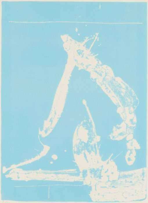 Print by Robert Burns Motherwell: Untitled, from Portfolio 9, represented by Childs Gallery