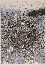 Print By Robert S. Neuman: Pedazos Del Mundo #7 At Childs Gallery