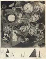 Print by Robert S. Neuman: Untitled, from the Space Sign Series, represented by Childs Gallery