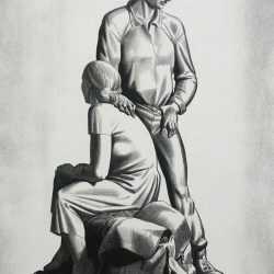 Print by Rockwell Kent: And Now Where?, available at Childs Gallery, Boston