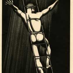 Print by Rockwell Kent: Hail and Farewell, available at Childs Gallery, Boston