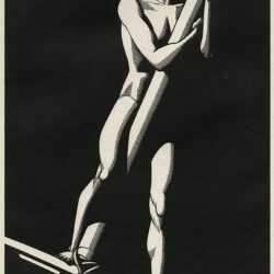 Print by Rockwell Kent: The Lookout, available at Childs Gallery, Boston