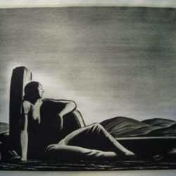 Print by Rockwell Kent: Memory, represented by Childs Gallery