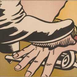 Print By Roy Lichtenstein: Foot And Hand At Childs Gallery