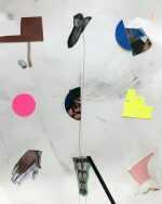 Collage by Rubén Esparza: Goya (Dirty Collage) A 112121, available at Childs Gallery, Boston