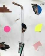 Collage by Rubén Esparza: Goya (Dirty Collage) B 112121, available at Childs Gallery, Boston