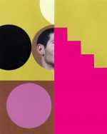 Collage by Rubén Esparza: Plata Misteriosa, available at Childs Gallery, Boston