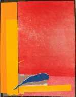 Collage by Ruth Eckstein: Arcadia V, available at Childs Gallery, Boston