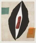 Print by Ruth Eckstein: Nara: Re birth, available at Childs Gallery, Boston