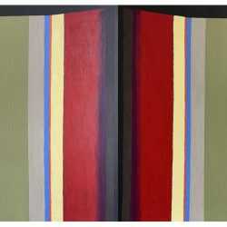 Painting by Ruth Eckstein: Portals II, available at Childs Gallery, Boston