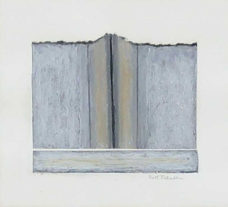 Drawing by Ruth Eckstein: Small Portals II, available at Childs Gallery, Boston