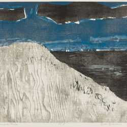 Print by Ruth Eckstein: The Outermost Place, available at Childs Gallery, Boston