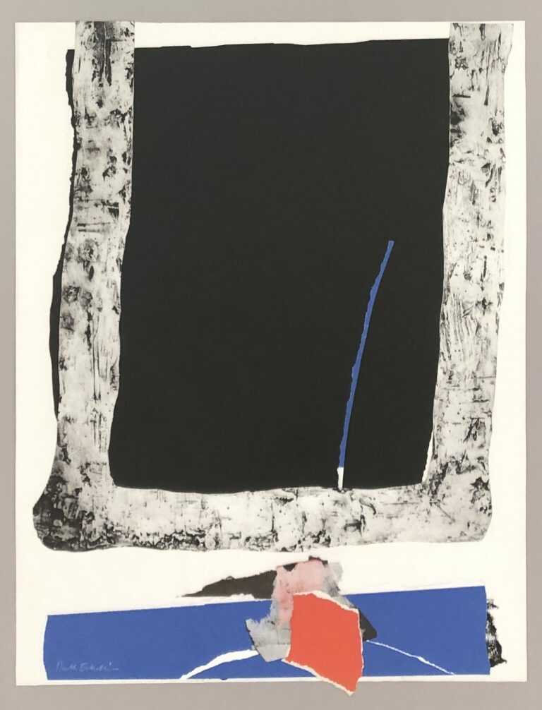 Collage by Ruth Eckstein: Untitled, available at Childs Gallery, Boston