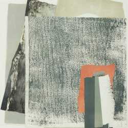Collage By Ruth Eckstein: Carrara I At Childs Gallery