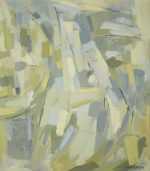 Painting By Ruth Eckstein: Distant Goal At Childs Gallery