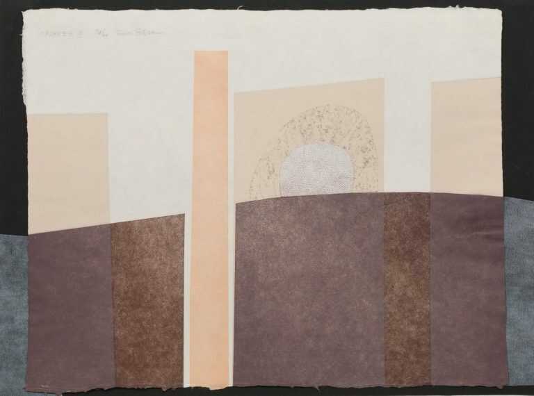 Print By Ruth Eckstein: Maghreb Iii At Childs Gallery