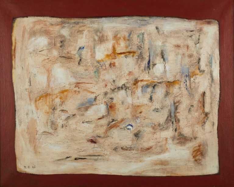 Painting By Ruth Eckstein: Tablet At Childs Gallery