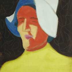 Painting By Sally Michel: Ida At Childs Gallery
