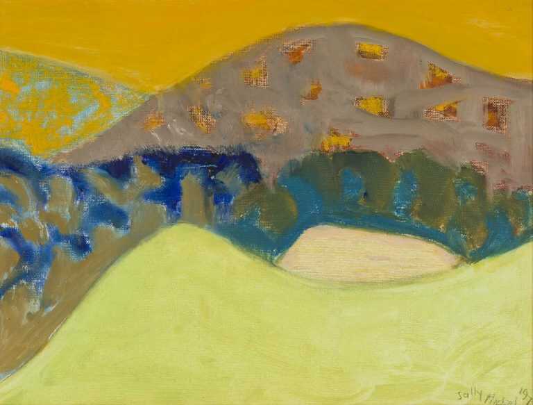 Painting By Sally Michel: Yellow Sky At Childs Gallery