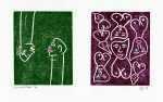 Print By Sara Zielinski: Conversations At Childs Gallery