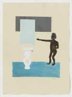 Print By Sara Zielinski: Reaching For A Towel At Childs Gallery