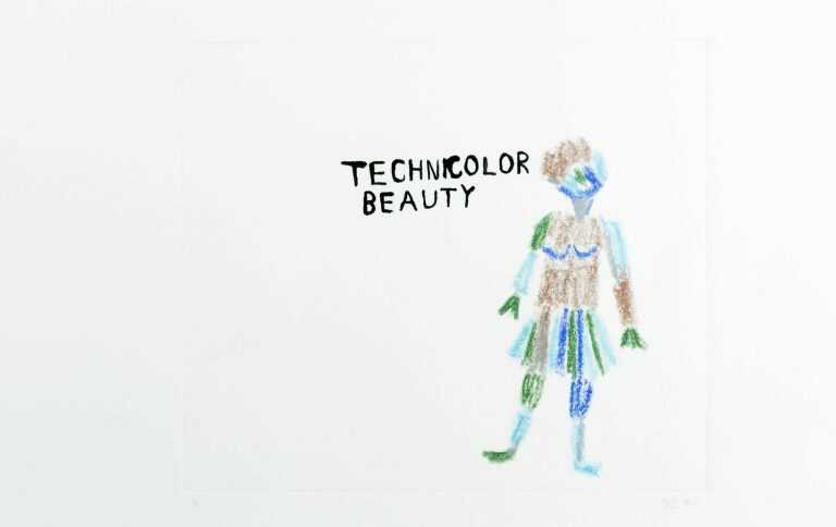 Print By Sara Zielinski: Technicolor Beauty At Childs Gallery