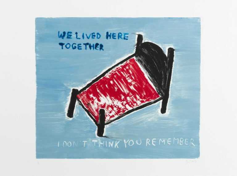 Print By Sara Zielinski: We Lived Here Together At Childs Gallery