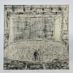 Print by Sean Flood: Liszt's Prelude, available at Childs Gallery, Boston