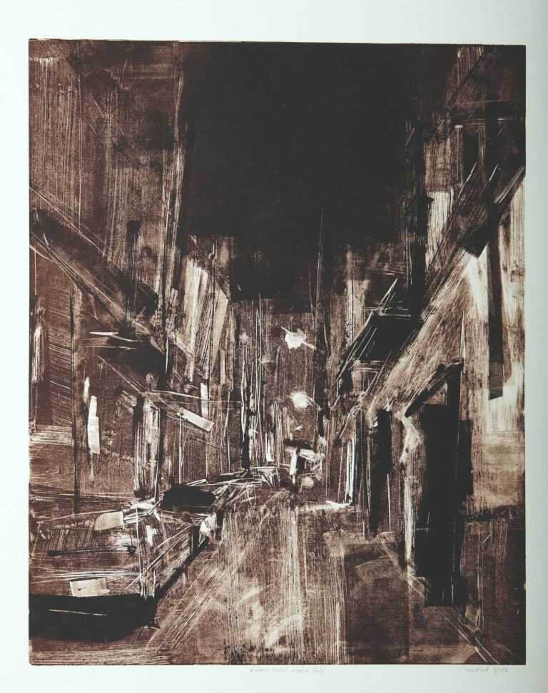 Print By Sean Flood: 6 Rooms Hostel Naples, Italy At Childs Gallery