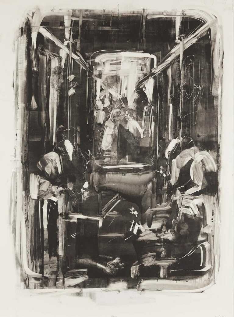Print By Sean Flood: 7 Train At Childs Gallery