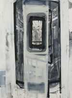 Painting By Sean Flood: Between At Childs Gallery