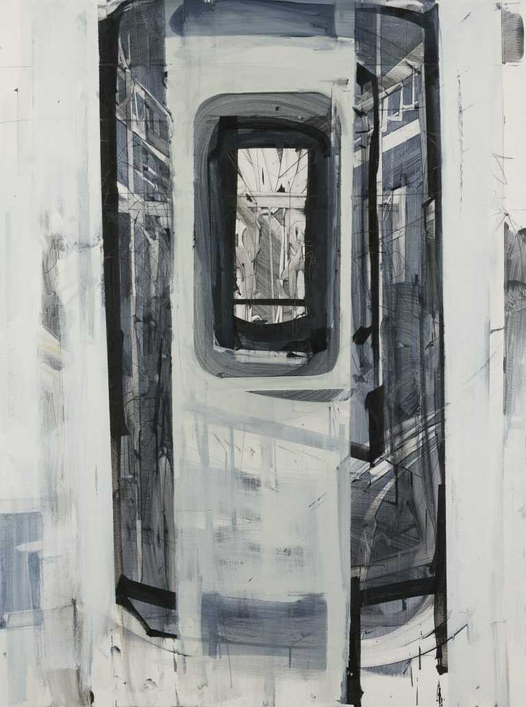 Painting By Sean Flood: Between At Childs Gallery