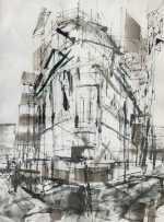 Print By Sean Flood: Dalton At Childs Gallery