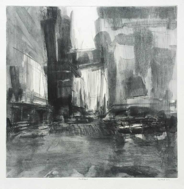 Print By Sean Flood: Emerald Square Iv At Childs Gallery