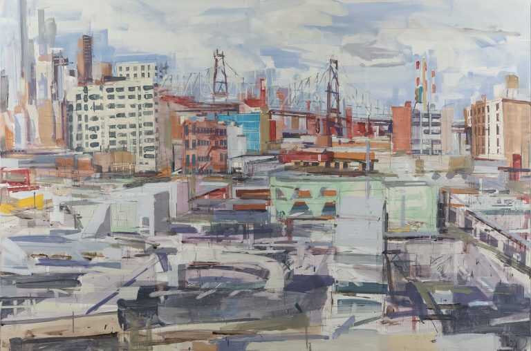 Painting By Sean Flood: Independent Studios At Childs Gallery