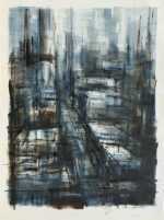 Print By Sean Flood: Midtown View Iii At Childs Gallery