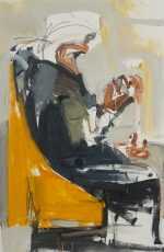 Painting By Sean Flood: Passenger 1 At Childs Gallery