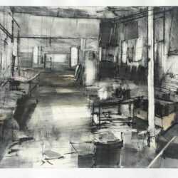 Print By Sean Flood: The Studio I At Childs Gallery
