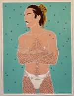 Painting by Sedgwick Guth: Joao in Jock, available at Childs Gallery, Boston