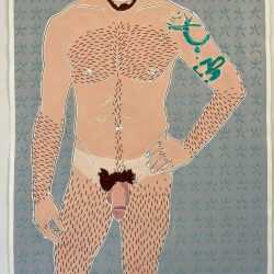Painting by Sedgwick Guth: Standing Nude No. 3, available at Childs Gallery, Boston