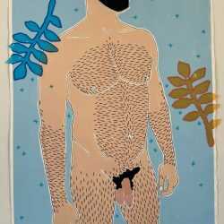 Painting by Sedgwick Guth: Standing Nude No. 7, available at Childs Gallery, Boston