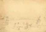 Drawing by Sir Henry William Barnard: Cohoes Falls / Oct. 28th 1839, represented by Childs Gallery